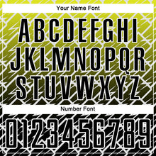 Load image into Gallery viewer, Custom Neon Yellow Black-White Lightning Sports Sublimation Soccer Uniform Jersey
