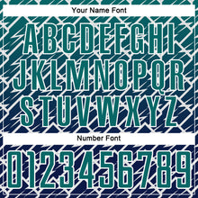 Load image into Gallery viewer, Custom Teal Navy-White Lightning Sports Sublimation Soccer Uniform Jersey
