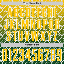 Загрузить изображение в средство просмотра галереи, Custom Yellow Green-White Lightning Sports Sublimation Soccer Uniform Jersey
