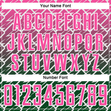 Загрузить изображение в средство просмотра галереи, Custom Pink Green-White Lightning Sports Sublimation Soccer Uniform Jersey
