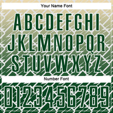 Load image into Gallery viewer, Custom Cream Green-White Lightning Sports Sublimation Soccer Uniform Jersey
