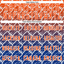 Загрузить изображение в средство просмотра галереи, Custom Orange Royal-White Lightning Sports Sublimation Soccer Uniform Jersey
