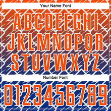 Загрузить изображение в средство просмотра галереи, Custom Orange Royal-White Lightning Sports Sublimation Soccer Uniform Jersey
