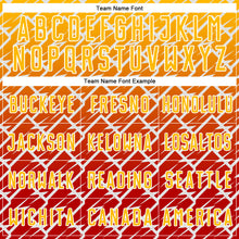 Laden Sie das Bild in den Galerie-Viewer, Custom Gold Red-White Lightning Sports Sublimation Soccer Uniform Jersey
