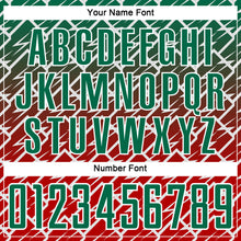 Laden Sie das Bild in den Galerie-Viewer, Custom Kelly Green Red-White Lightning Sports Sublimation Soccer Uniform Jersey
