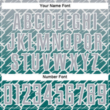 Load image into Gallery viewer, Custom Gray Teal-White Lightning Sports Sublimation Soccer Uniform Jersey
