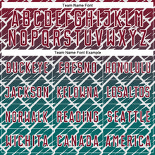 Load image into Gallery viewer, Custom Crimson Teal-White Lightning Sports Sublimation Soccer Uniform Jersey
