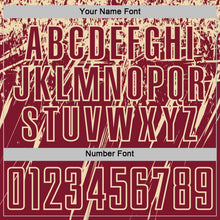 Загрузить изображение в средство просмотра галереи, Custom Crimson Cream Splash Sports Sublimation Soccer Uniform Jersey
