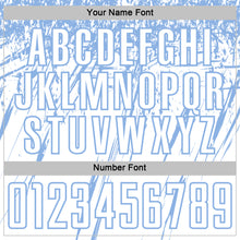 Загрузить изображение в средство просмотра галереи, Custom White Light Blue Splash Sports Sublimation Soccer Uniform Jersey
