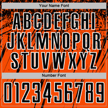 Загрузить изображение в средство просмотра галереи, Custom Orange Black-White Splash Sports Sublimation Soccer Uniform Jersey
