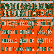 Загрузить изображение в средство просмотра галереи, Custom Orange Green-White Splash Sports Sublimation Soccer Uniform Jersey
