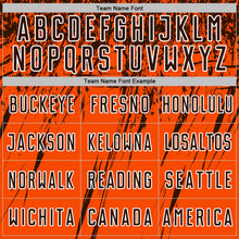 Загрузить изображение в средство просмотра галереи, Custom Orange Brown-White Splash Sports Sublimation Soccer Uniform Jersey
