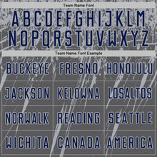 Load image into Gallery viewer, Custom Steel Gray Navy-Gray Splash Sports Sublimation Soccer Uniform Jersey
