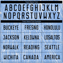 Laden Sie das Bild in den Galerie-Viewer, Custom Light Blue Black-White Argentina Splatter Pattern Sports Sublimation Soccer Uniform Jersey
