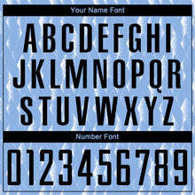 Laden Sie das Bild in den Galerie-Viewer, Custom Light Blue Black-White Argentina Splatter Pattern Sports Sublimation Soccer Uniform Jersey
