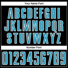 Laden Sie das Bild in den Galerie-Viewer, Custom Black Panther Blue-White Abstract Line Sports Sublimation Soccer Uniform Jersey
