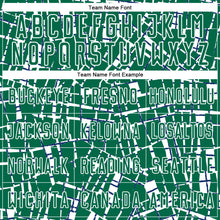 Load image into Gallery viewer, Custom Kelly Green White Abstract Line Sports Sublimation Soccer Uniform Jersey
