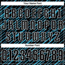 Загрузить изображение в средство просмотра галереи, Custom Black Panther Blue-White Line Sports Sublimation Soccer Uniform Jersey
