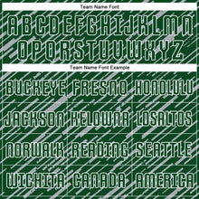 Загрузить изображение в средство просмотра галереи, Custom Green Gray-White Line Sports Sublimation Soccer Uniform Jersey
