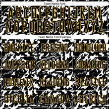 Load image into Gallery viewer, Custom Black Old Gold-White Liquid Fluid Pattern Sports Sublimation Soccer Uniform Jersey
