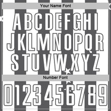 Загрузить изображение в средство просмотра галереи, Custom White Steel Gray Stars And Stripes Sports Sublimation Soccer Uniform Jersey
