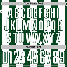 Загрузить изображение в средство просмотра галереи, Custom White Green Stars And Stripes Sports Sublimation Soccer Uniform Jersey
