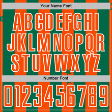 Load image into Gallery viewer, Custom Kelly Green Orange-White Stars And Stripes Sports Sublimation Soccer Uniform Jersey
