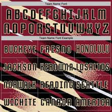 Загрузить изображение в средство просмотра галереи, Custom Crimson Black Cream-White Grunge Stripe And Grainy Sports Sublimation Soccer Uniform Jersey
