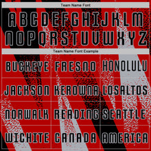 Charger l'image dans la galerie, Custom Red Black-Gray Radial Burst Sports Sublimation Soccer Uniform Jersey
