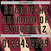 Загрузить изображение в средство просмотра галереи, Custom Crimson Black-Cream Radial Burst Sports Sublimation Soccer Uniform Jersey
