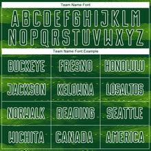 Charger l'image dans la galerie, Custom Green Neon Green-White Streamline Wave Cyberpunk Neon Tech Sports Sublimation Soccer Uniform Jersey
