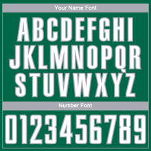 Загрузить изображение в средство просмотра галереи, Custom Kelly Green White-Gray Lightning Electric Veins Sublimation Soccer Uniform Jersey
