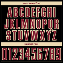 Charger l'image dans la galerie, Custom Black Crimson Cream-Steel Gray Gradient Horizontal Stripes Sublimation Soccer Uniform Jersey
