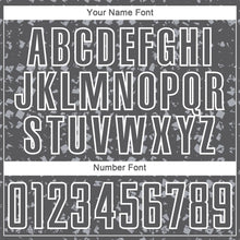 Charger l'image dans la galerie, Custom Steel Gray Gray-White Digital Geometric Fragment Speckles Sublimation Soccer Uniform Jersey
