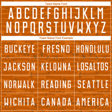 Charger l'image dans la galerie, Custom Texas Orange-White Distressed Fragment Brush Stroke Sublimation Soccer Uniform Jersey
