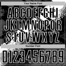 Load image into Gallery viewer, Custom Black-White Grunge Splatter Brush Stroke Sublimation Soccer Uniform Jersey
