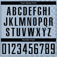 Load image into Gallery viewer, Custom Gray-White Geometric Patchwork Asymmetry Checkered Zigzag Lines Sublimation Soccer Uniform Jersey
