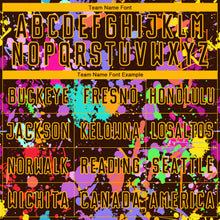 Load image into Gallery viewer, Custom Graffiti Pattern Brown-Gold Paint Splatter Sublimation Soccer Uniform Jersey
