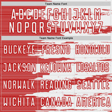 Charger l'image dans la galerie, Custom White-Red USA Style Patriotic Brush Stroke Sublimation Soccer Uniform Jersey
