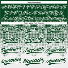 Charger l&#39;image dans la galerie, Custom Green White 3D Gradient Square Shape Two-Button Unisex Softball Jersey
