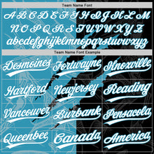 Загрузить изображение в средство просмотра галереи, Custom Graffiti Pattern White Black-Panther Blue 3D Scratch Two-Button Unisex Softball Jersey
