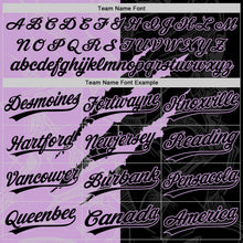 Загрузить изображение в средство просмотра галереи, Custom Graffiti Pattern Black-Light Purple 3D Scratch Two-Button Unisex Softball Jersey
