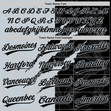 Загрузить изображение в средство просмотра галереи, Custom Graffiti Pattern Black-Silver 3D Scratch Two-Button Unisex Softball Jersey
