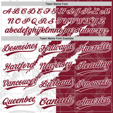 Загрузить изображение в средство просмотра галереи, Custom Graffiti Pattern Crimson-White 3D Scratch Two-Button Unisex Softball Jersey
