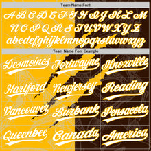Загрузить изображение в средство просмотра галереи, Custom Graffiti Pattern White Brown-Gold 3D Scratch Two-Button Unisex Softball Jersey
