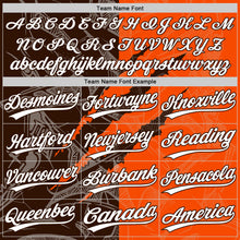 Загрузить изображение в средство просмотра галереи, Custom Graffiti Pattern White Orange-Brown 3D Scratch Two-Button Unisex Softball Jersey
