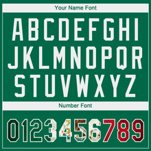 Charger l'image dans la galerie, Custom Kelly Green Vintage Mexican Flag-White Mexico Two-Button Unisex Softball Jersey
