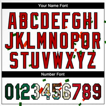 Загрузить изображение в средство просмотра галереи, Custom White Vintage Mexican Flag Red-Black Mexico Two-Button Unisex Softball Jersey
