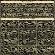 Charger l'image dans la galerie, Custom Olive Black-Cream Ethnic Aztec Mexican Heritage Two-Button Unisex Softball Jersey
