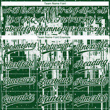 Charger l'image dans la galerie, Custom Green White Dripping Splatter Paint Two-Button Unisex Softball Jersey
